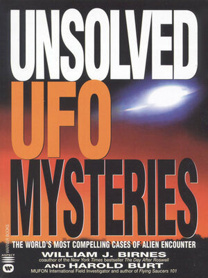 Unsolved UFO Mysteries - ebook